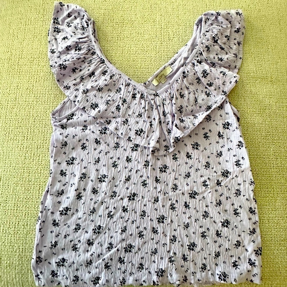 Lavender Loft top. Never worn